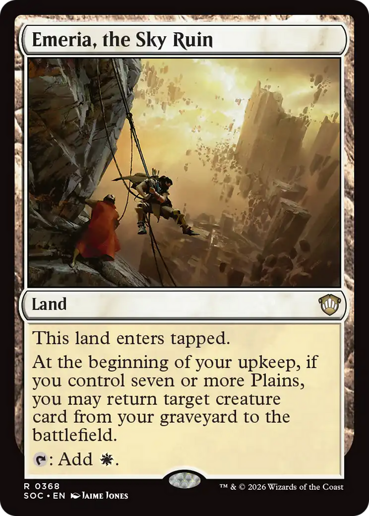 Emeria, the Sky Ruin [Secrets of Strixhaven Commander] - The Mythic Store | 24h Order Processing