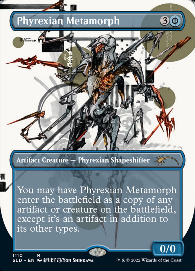 Phyrexian Metamorph (Borderless) [Secret Lair Drop Series] - The Mythic Store | 24h Order Processing