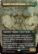 Aatchik, Emerald Radian (Borderless) [Aetherdrift] - The Mythic Store | 24h Order Processing
