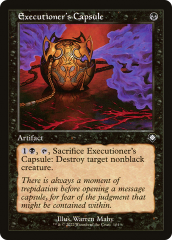 Executioner's Capsule (Retro) [The Brothers' War Commander] - The Mythic Store | 24h Order Processing