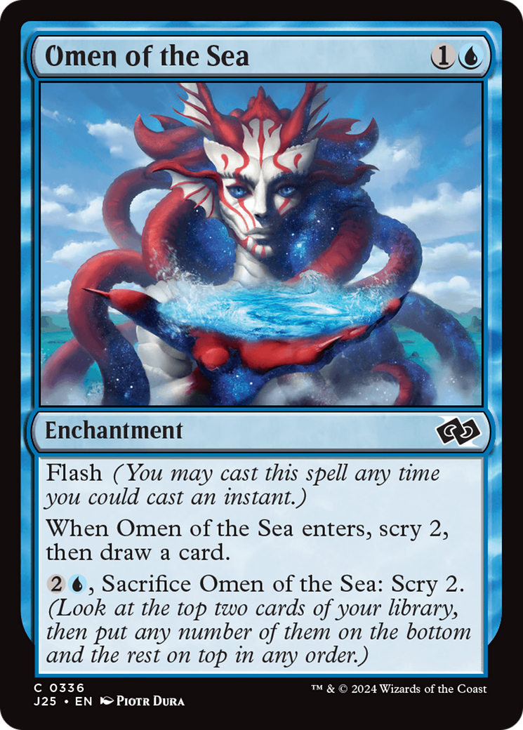 Omen of the Sea [Foundations Jumpstart] - The Mythic Store | 24h Order Processing