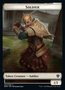 Soldier // Knight Double-Sided Token [Dominaria United Tokens] - The Mythic Store | 24h Order Processing
