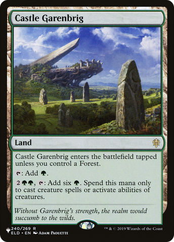 Castle Garenbrig [The List] - The Mythic Store | 24h Order Processing