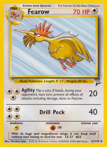 Fearow (41/130) [Base Set 2] - The Mythic Store | 24h Order Processing