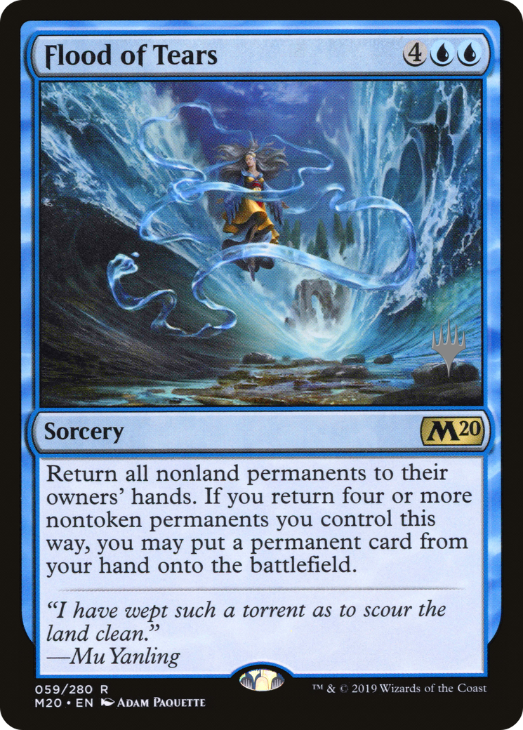 Flood of Tears (Promo Pack) [Core Set 2020 Promos] - The Mythic Store | 24h Order Processing
