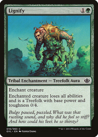 Lignify (Garruk vs. Liliana) [Duel Decks Anthology] - The Mythic Store | 24h Order Processing