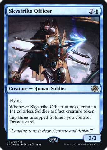 Skystrike Officer [The Brothers' War Prerelease Promos] - The Mythic Store | 24h Order Processing