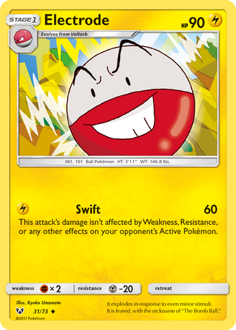 Electrode (31/73) [Sun & Moon: Shining Legends] - The Mythic Store | 24h Order Processing