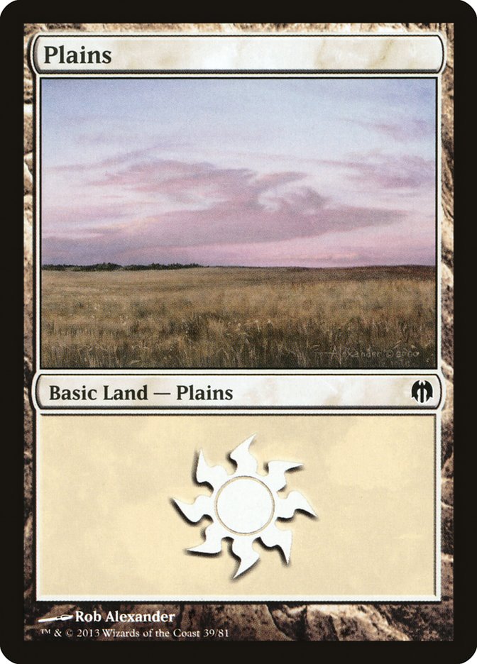 Plains (39) [Duel Decks: Heroes vs. Monsters] - The Mythic Store | 24h Order Processing