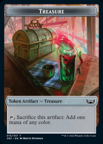 Treasure (015) // Spirit Double-Sided Token [Streets of New Capenna Tokens] - The Mythic Store | 24h Order Processing