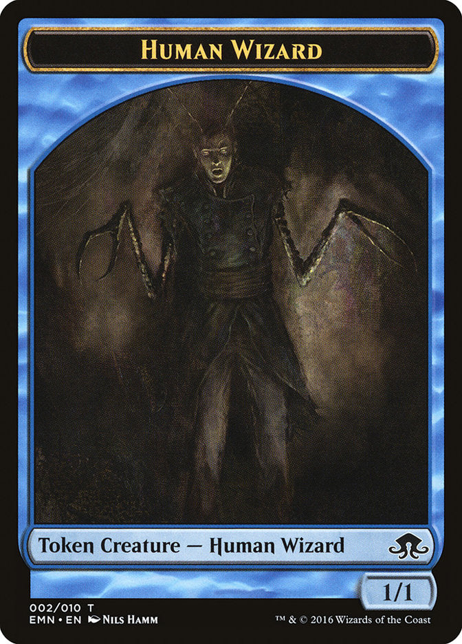 Human Wizard Token [Eldritch Moon Tokens] - The Mythic Store | 24h Order Processing