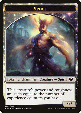 Spirit (023) // Cat Double-Sided Token [Commander 2015 Tokens] - The Mythic Store | 24h Order Processing