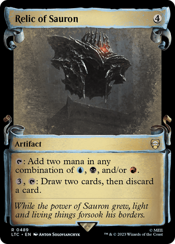 Relic of Sauron [The Lord of the Rings: Tales of Middle-Earth Commander Showcase Scrolls] - The Mythic Store | 24h Order Processing