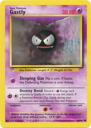 Gastly (50/102) [Base Set Unlimited] - The Mythic Store | 24h Order Processing