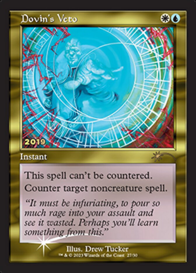 Dovin's Veto [30th Anniversary Promos] - The Mythic Store | 24h Order Processing