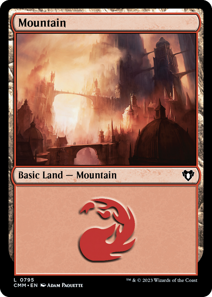 Mountain (795) [Commander Masters] - The Mythic Store | 24h Order Processing