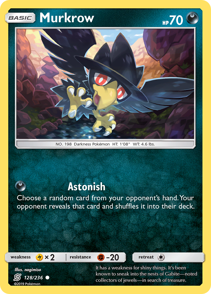 Murkrow (128/236) [Sun & Moon: Unified Minds] - The Mythic Store | 24h Order Processing