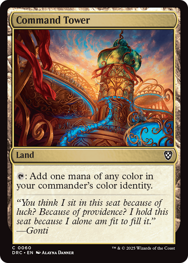 Command Tower (0060) [Aetherdrift Commander] - The Mythic Store | 24h Order Processing
