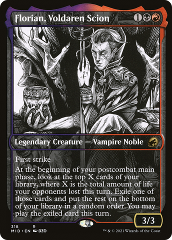 Florian, Voldaren Scion (Showcase Eternal Night) [Innistrad: Midnight Hunt] - The Mythic Store | 24h Order Processing