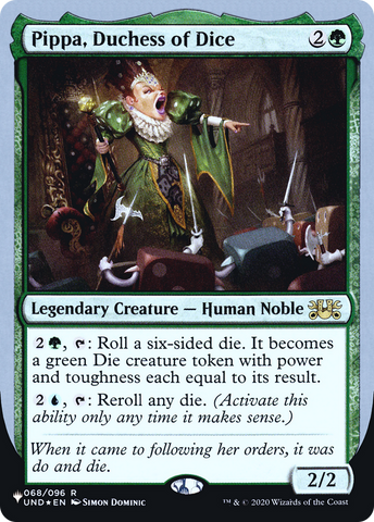Pippa, Duchess of Dice (Unfinity Foil Edition) [The List] - The Mythic Store | 24h Order Processing