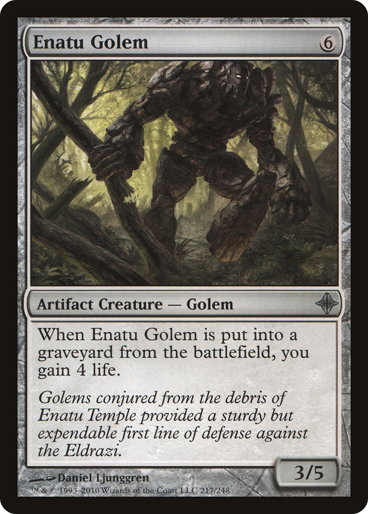 Enatu Golem [Rise of the Eldrazi] - The Mythic Store | 24h Order Processing