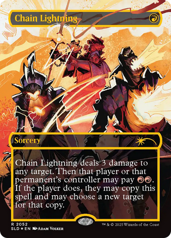 Chain Lightning (2052) (Raised Foil) [Secret Lair Drop Series] - The Mythic Store | 24h Order Processing