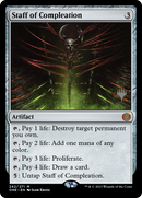 Staff of Compleation (Promo Pack) [Phyrexia: All Will Be One Promos] - The Mythic Store | 24h Order Processing