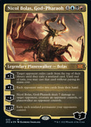 Nicol Bolas, God-Pharaoh (Foil Etched) [Double Masters 2022] - The Mythic Store | 24h Order Processing