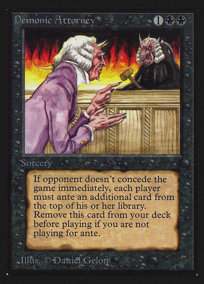 Demonic Attorney [Collectors' Edition] - The Mythic Store | 24h Order Processing