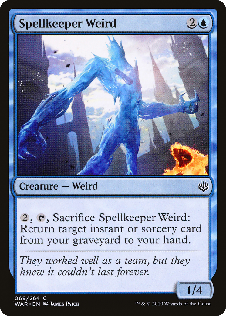 Spellkeeper Weird [War of the Spark] - The Mythic Store | 24h Order Processing