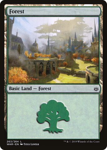 Forest (263) [War of the Spark] - The Mythic Store | 24h Order Processing