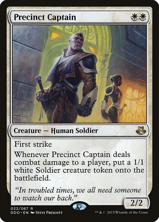 Precinct Captain [Duel Decks: Elspeth vs. Kiora] - The Mythic Store | 24h Order Processing