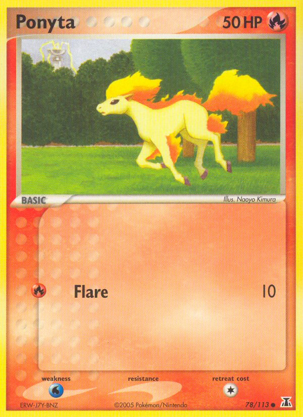 Ponyta (78/113) [EX: Delta Species] - The Mythic Store | 24h Order Processing