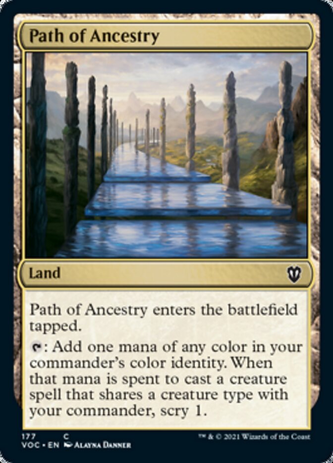 Path of Ancestry [Innistrad: Crimson Vow Commander] - The Mythic Store | 24h Order Processing