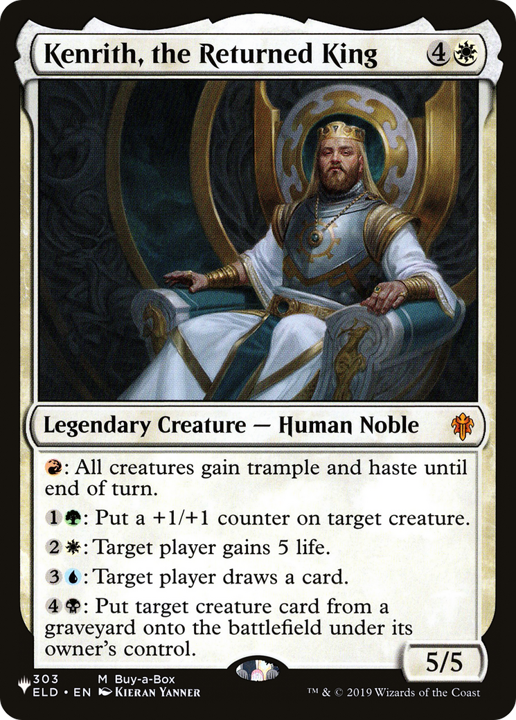 Kenrith, the Returned King [The List] - The Mythic Store | 24h Order Processing