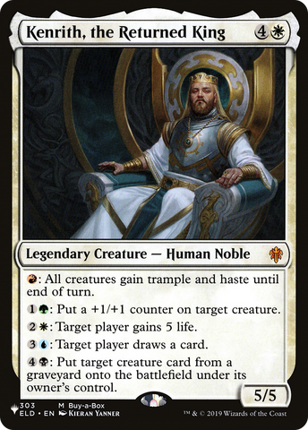 Kenrith, the Returned King [The List] - The Mythic Store | 24h Order Processing