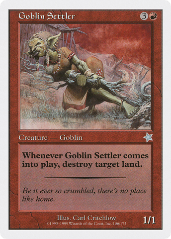 Goblin Settler [Starter 1999] - The Mythic Store | 24h Order Processing