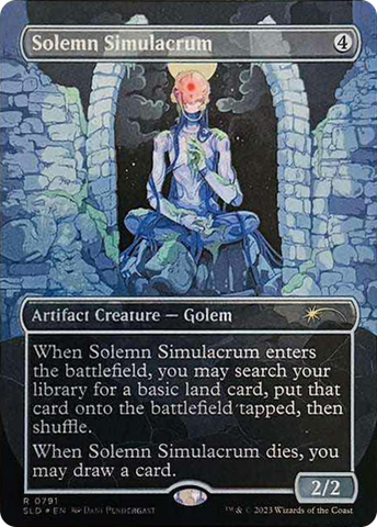 Solemn Simulacrum (0791) (Galaxy Foil) [Secret Lair Drop Series] - The Mythic Store | 24h Order Processing