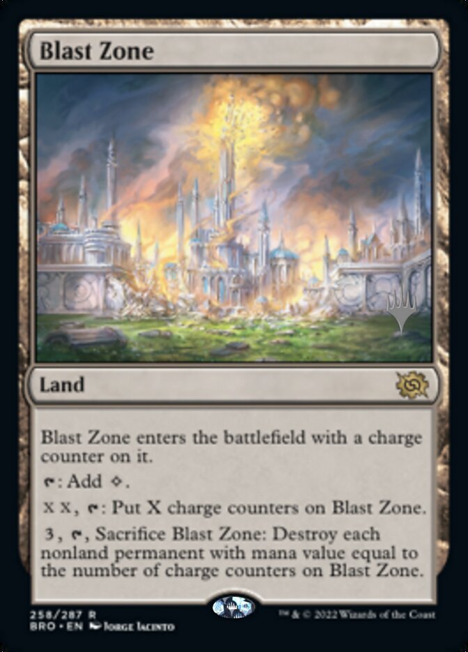 Blast Zone (Promo Pack) [The Brothers' War Promos] - The Mythic Store | 24h Order Processing