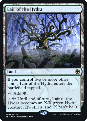 Lair of the Hydra (Ampersand Promo) [Dungeons & Dragons: Adventures in the Forgotten Realms Promos] - The Mythic Store | 24h Order Processing