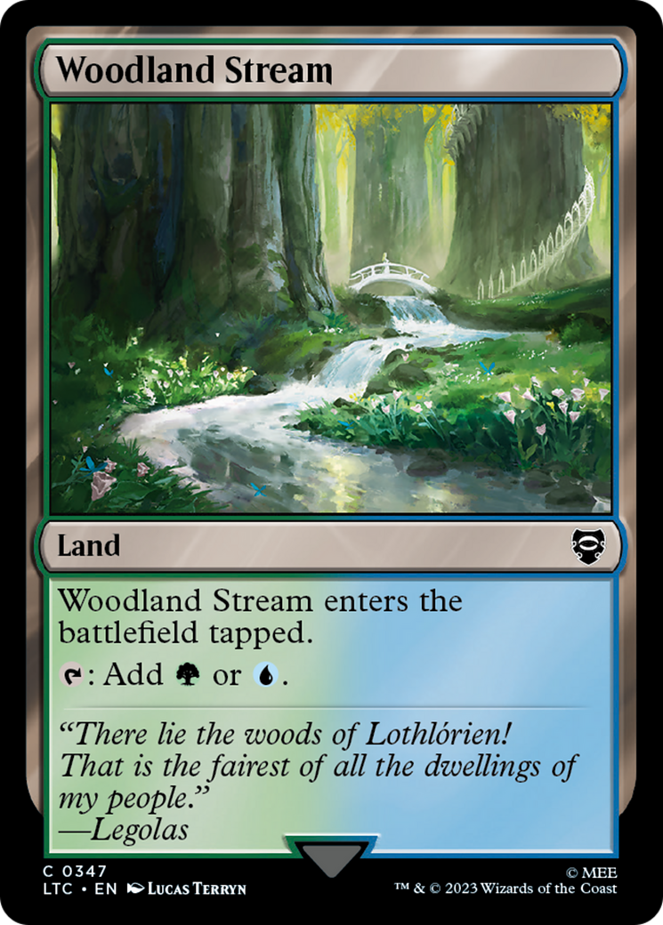 Woodland Stream [The Lord of the Rings: Tales of Middle-Earth Commander] - The Mythic Store | 24h Order Processing