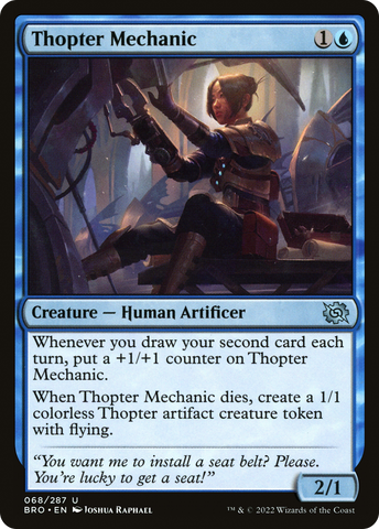 Thopter Mechanic [The Brothers' War] - The Mythic Store | 24h Order Processing