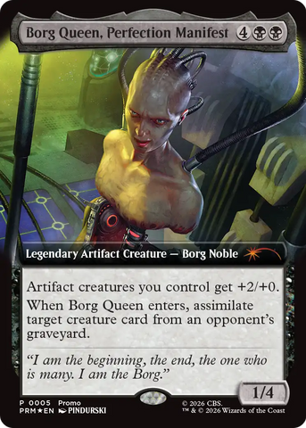 Borg Queen, Perfection Manifest (Extended Art) [Star Trek Promos] - The Mythic Store | 24h Order Processing