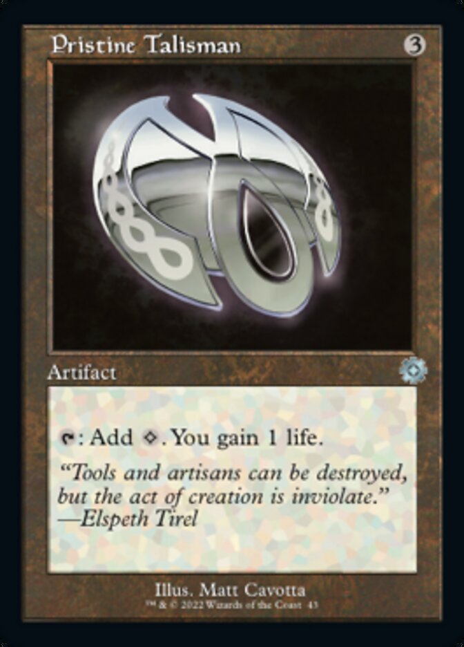 Pristine Talisman (Retro) [The Brothers' War Retro Artifacts] - The Mythic Store | 24h Order Processing