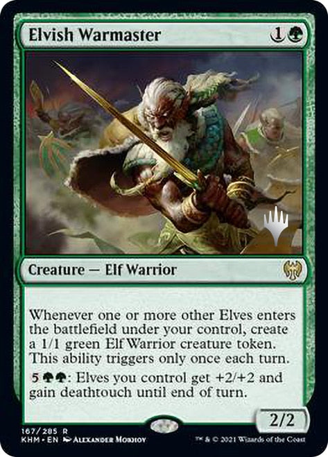 Elvish Warmaster (Promo Pack) [Kaldheim Promos] - The Mythic Store | 24h Order Processing