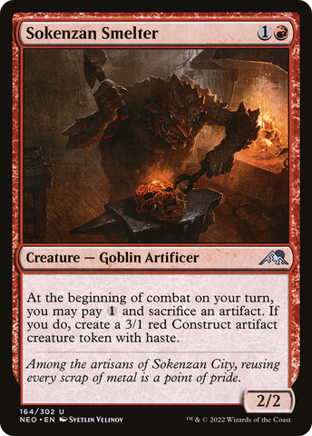 Sokenzan Smelter [Kamigawa: Neon Dynasty] - The Mythic Store | 24h Order Processing