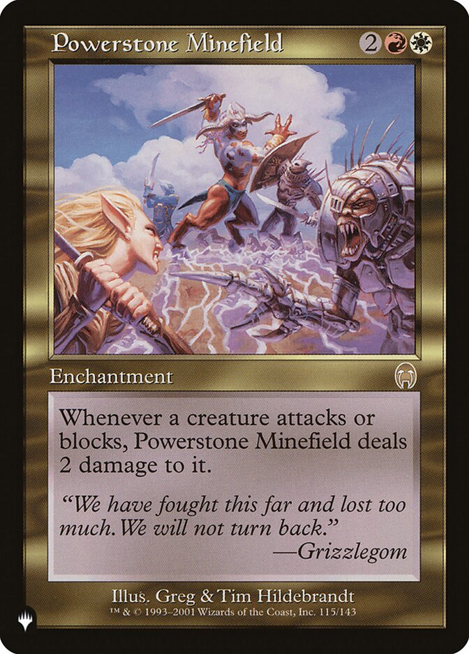 Powerstone Minefield [The List] - The Mythic Store | 24h Order Processing