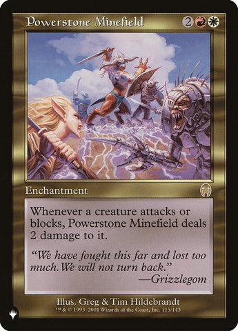 Powerstone Minefield [The List] - The Mythic Store | 24h Order Processing