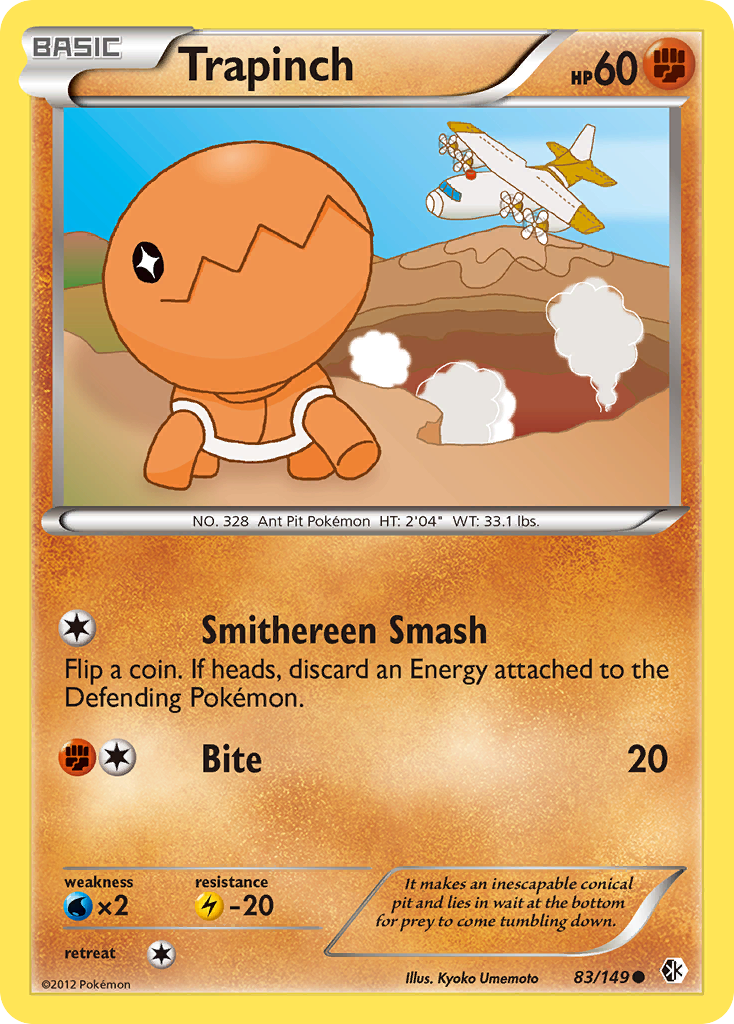 Trapinch (83/149) [Black & White: Boundaries Crossed] - The Mythic Store | 24h Order Processing