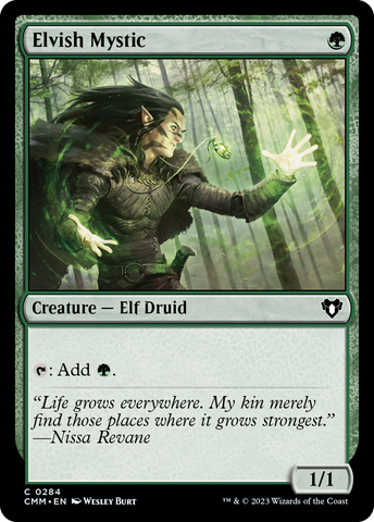 Elvish Mystic [Commander Masters] - The Mythic Store | 24h Order Processing